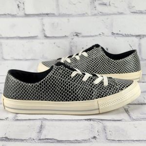 Converse Chuck Taylor All Stars Gemma And Selena Sneakers Women's Sz 9 Snakeskin